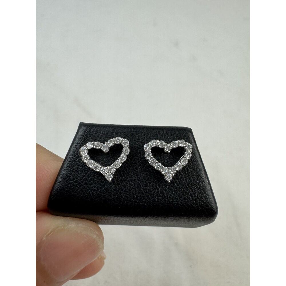 Custom Made Heart Shaped Earrings